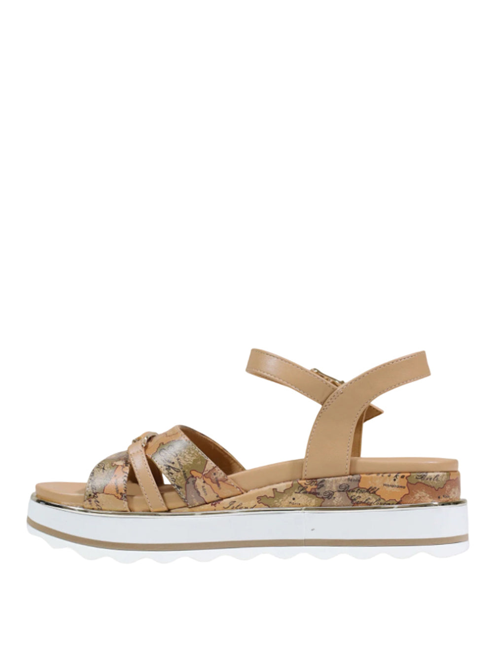 1^CLASSE Sneakers con zeppa Donna - Beige modello 24660371