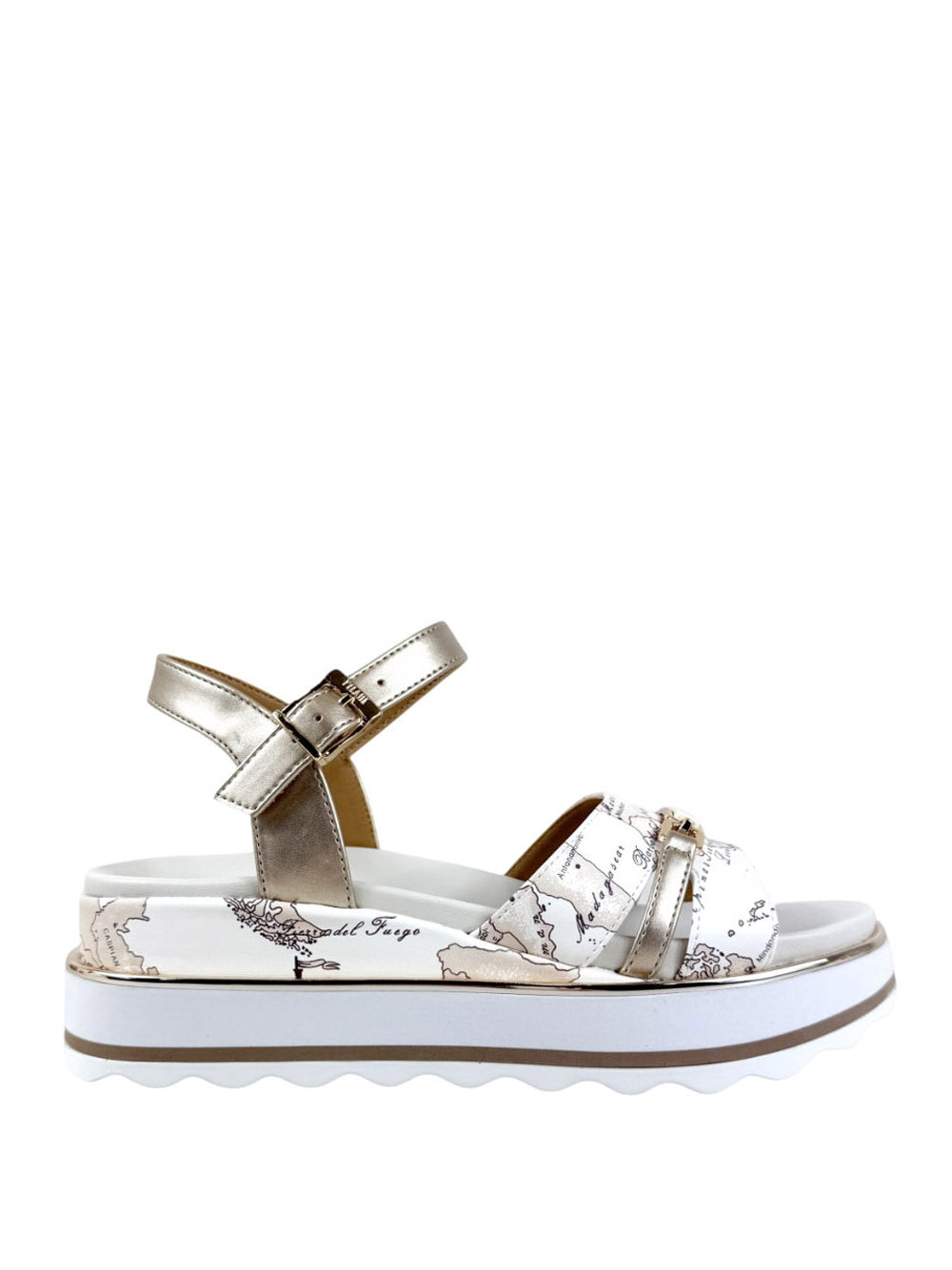 1^CLASSE Sneakers con zeppa Donna - Bianco modello 24660371