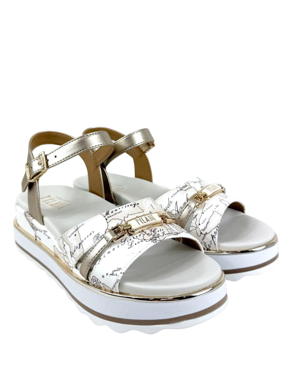1^CLASSE Sneakers con zeppa Donna - Bianco modello 24660371