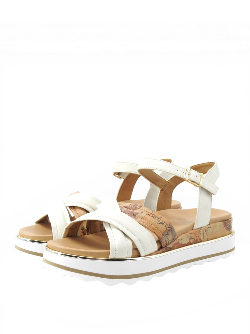 1^CLASSE Sandali con zeppa Donna - Bianco modello 24690371