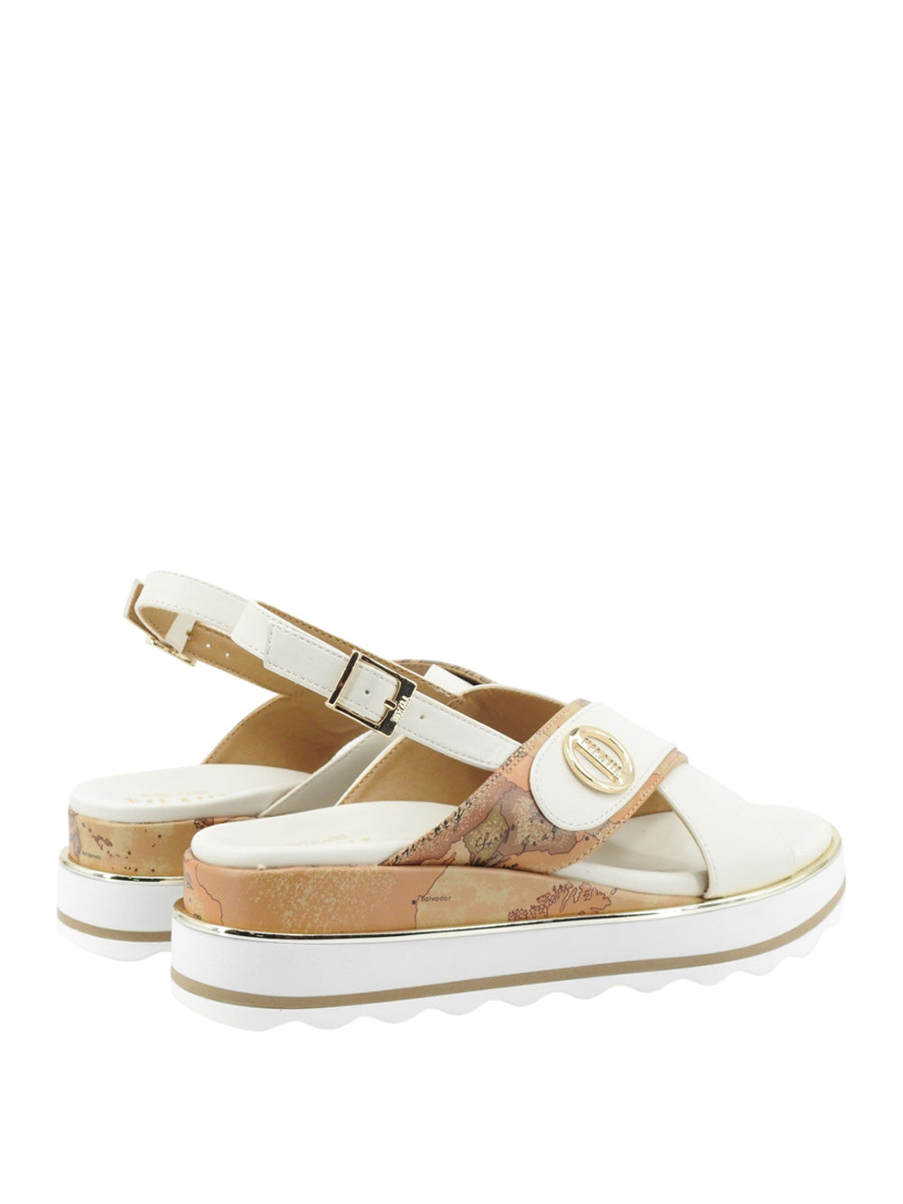 1^CLASSE Sandali con zeppa Donna - Bianco modello 24710371
