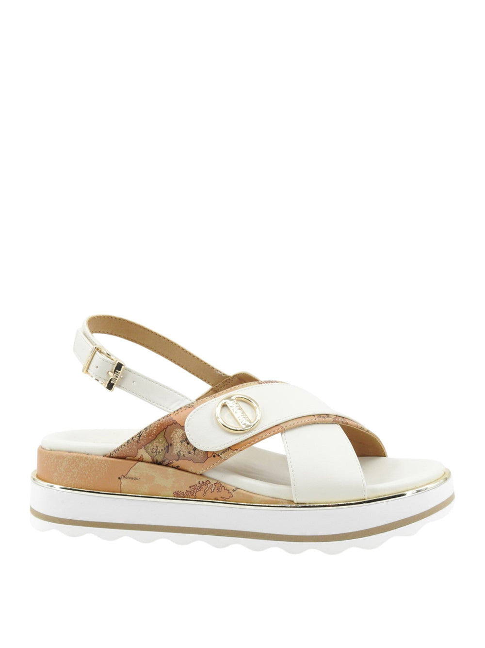 1^CLASSE Sandali con zeppa Donna - Bianco modello 24710371
