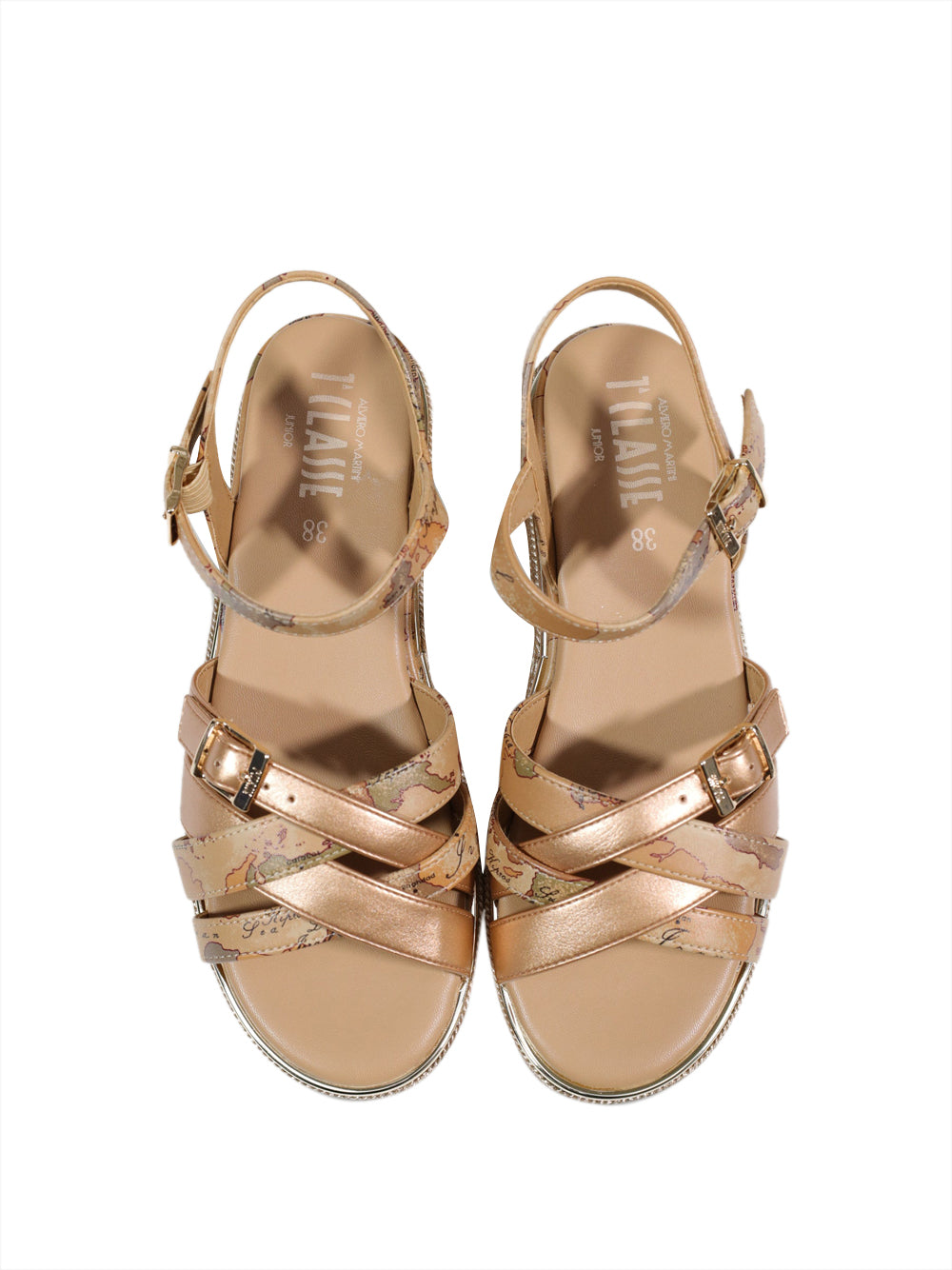 1^CLASSE Sandali con zeppa Donna - Rosa modello 24880371