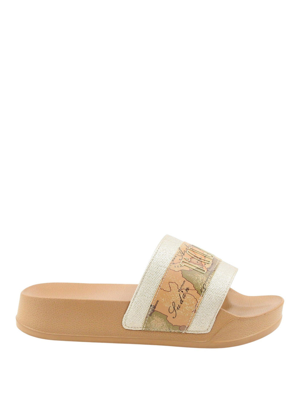 1^CLASSE Ciabatte slippers Donna - Platino modello 25040513