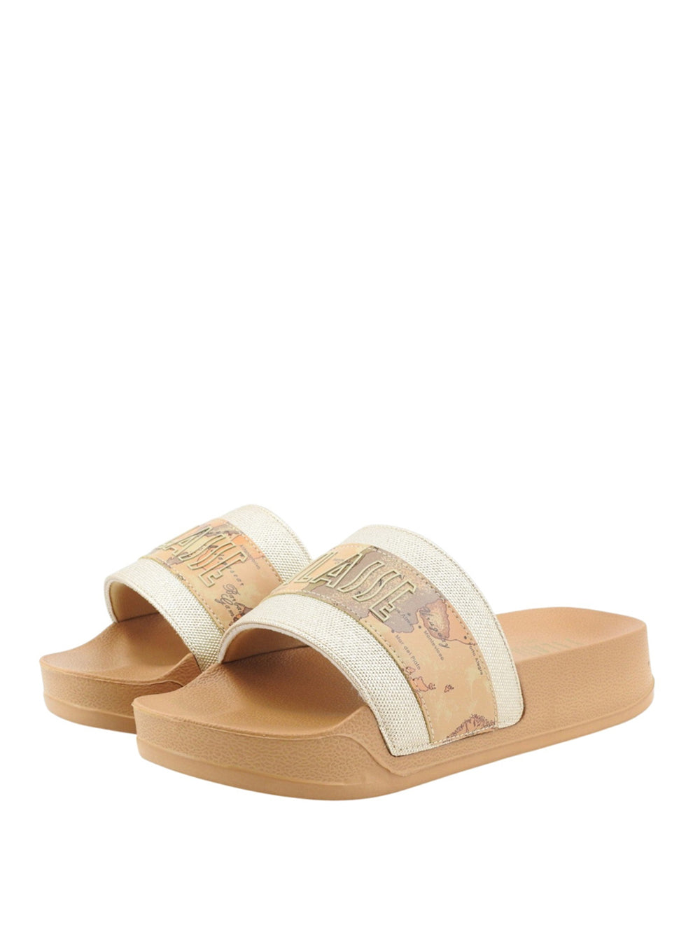 1^CLASSE Ciabatte slippers Donna - Platino modello 25040513