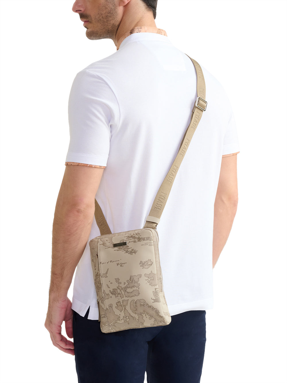 1^CLASSE Borsa a Tracolla Uomo - Beige modello GN099924