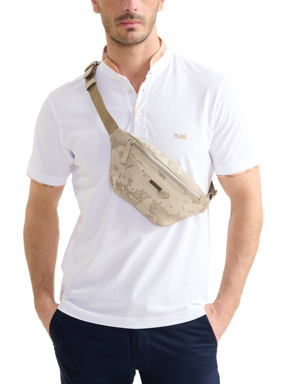 1^CLASSE Marsupio Uomo - Beige modello GN109924