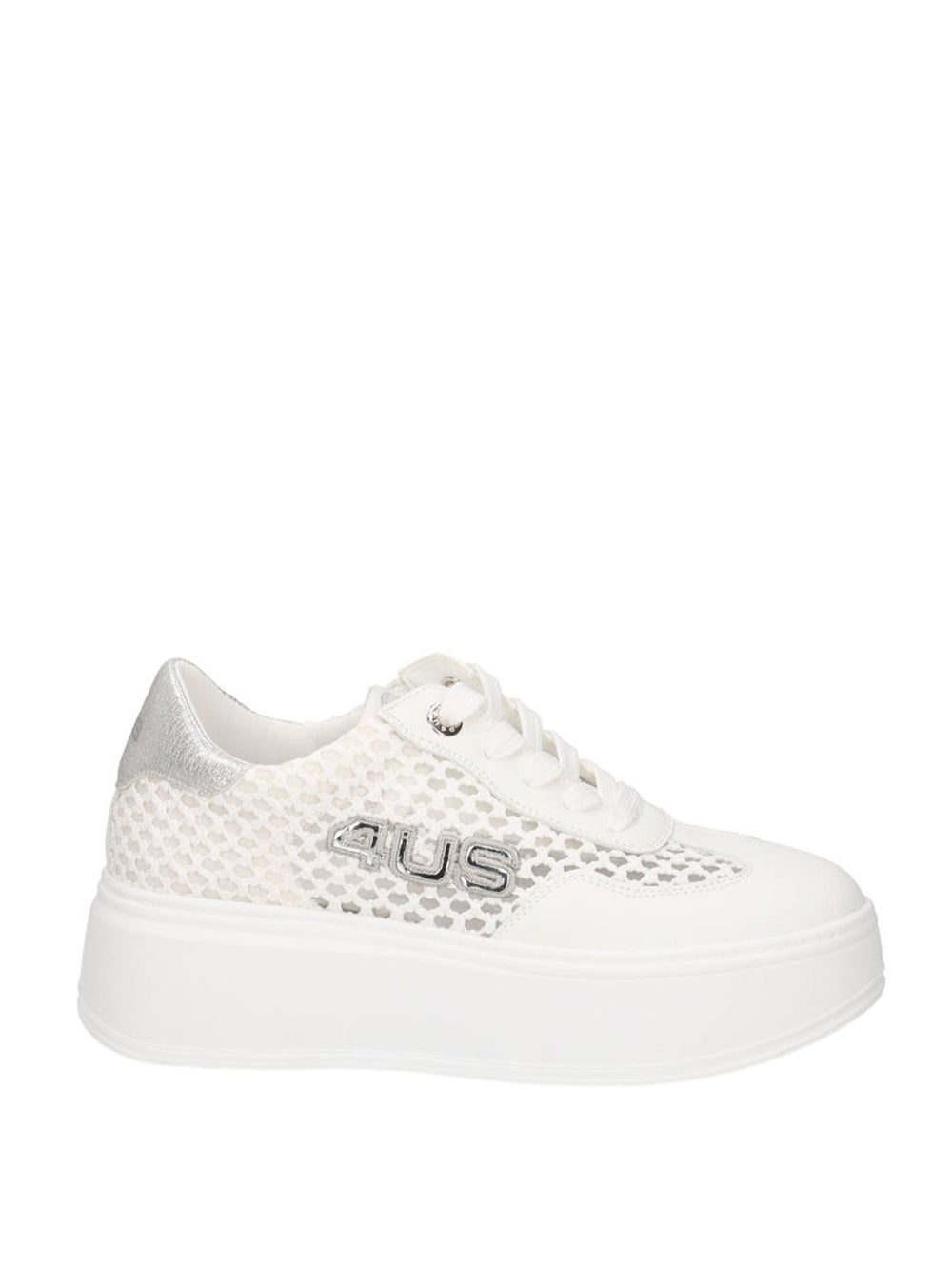 4US Sneakers platform Donna - Bianco modello 4BX162