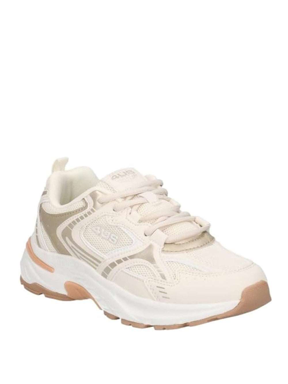 4US Sneakers Donna - Beige modello 4BX217