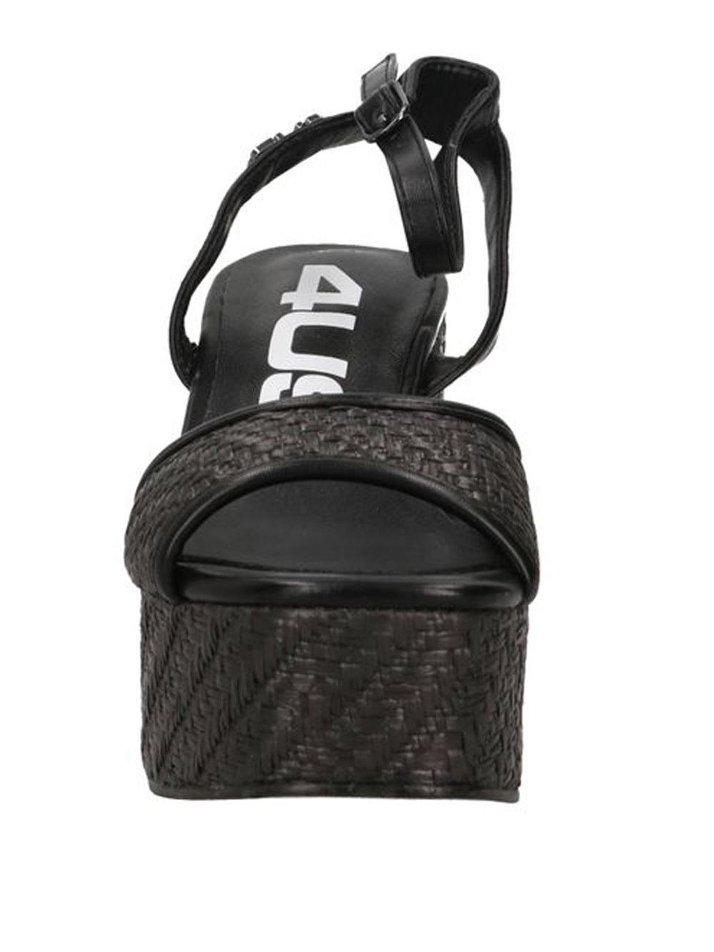4US Sandali con zeppa Donna - Nero modello 4US120