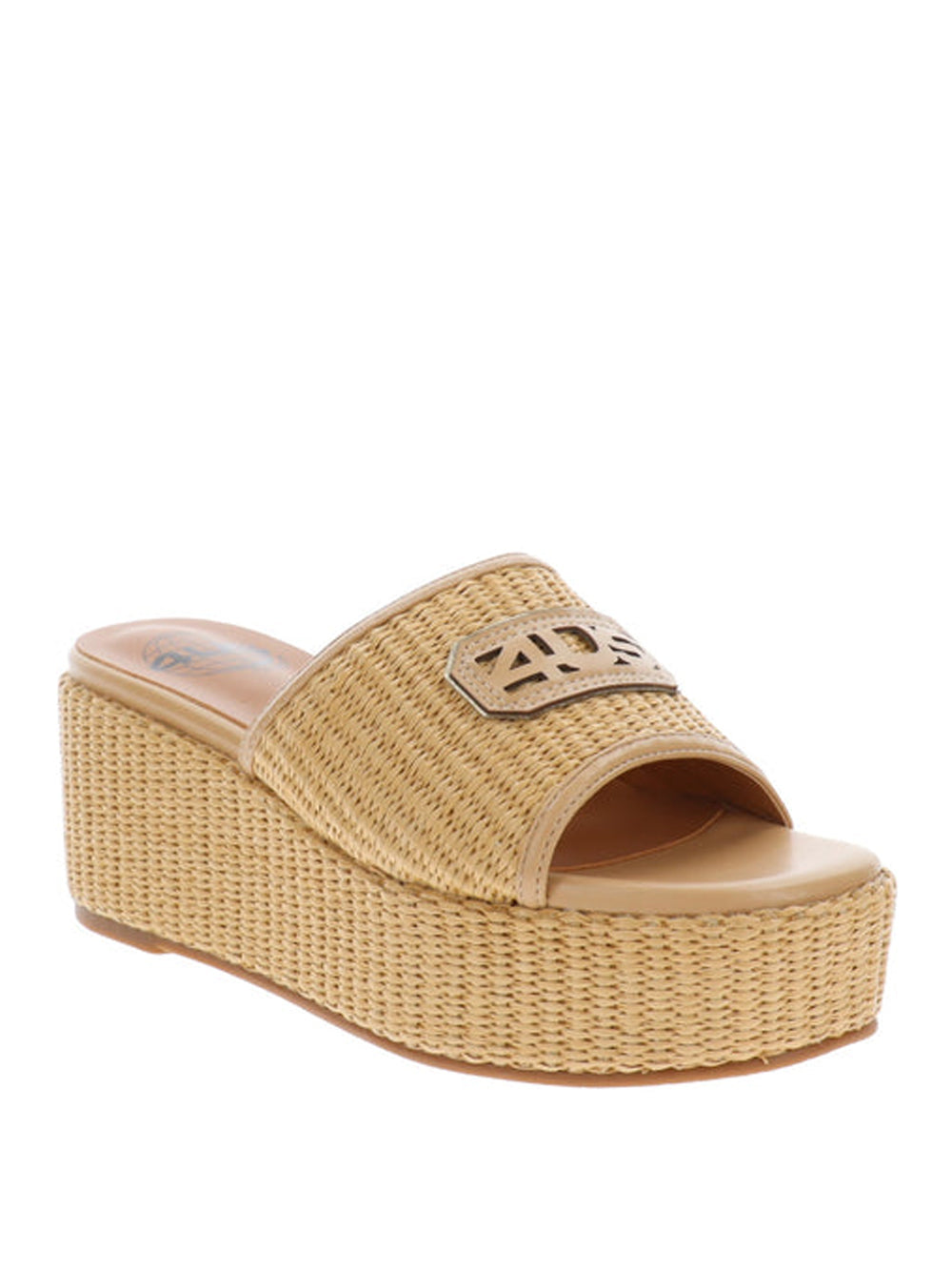 4US Sandali con zeppa Donna - Beige modello UZM03