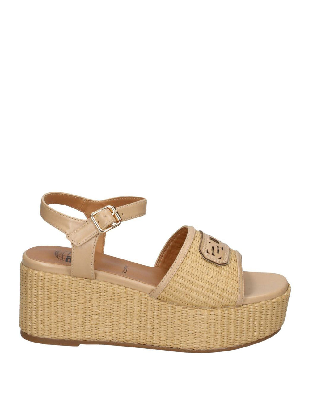 4US Sandali con zeppa Donna - Beige modello UZM04