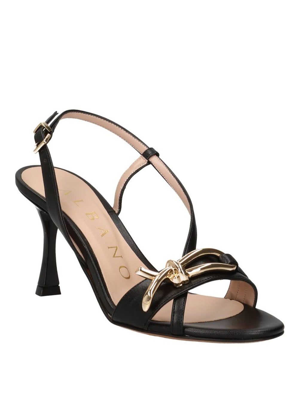 ALBANO Sandali con tacco Donna - Nero modello 5552