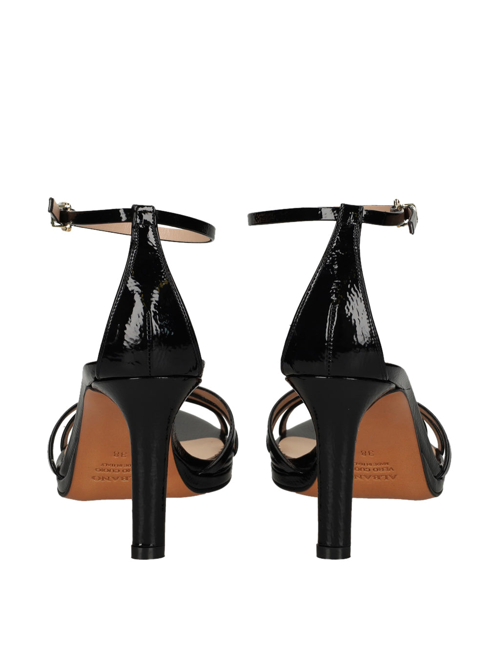 ALBANO Sandali con tacco Donna - Nero modello 5555