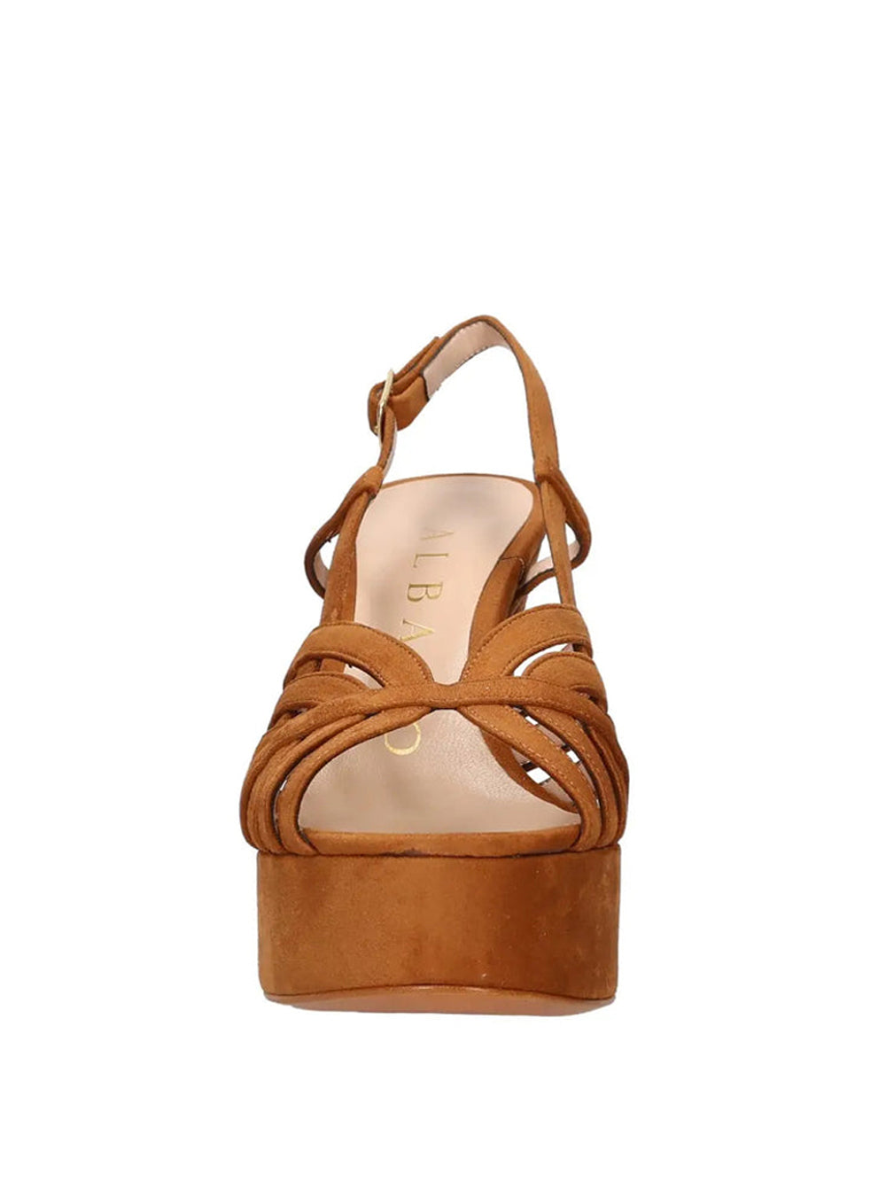 ALBANO Sandali con tacco Donna - Cuoio modello 5565