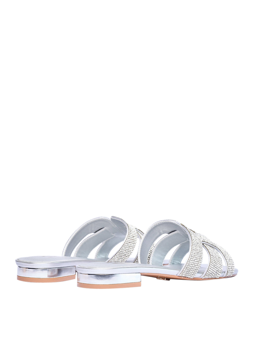 ALBANO VANITY Sandali slippers Donna - Argento modello AV7028