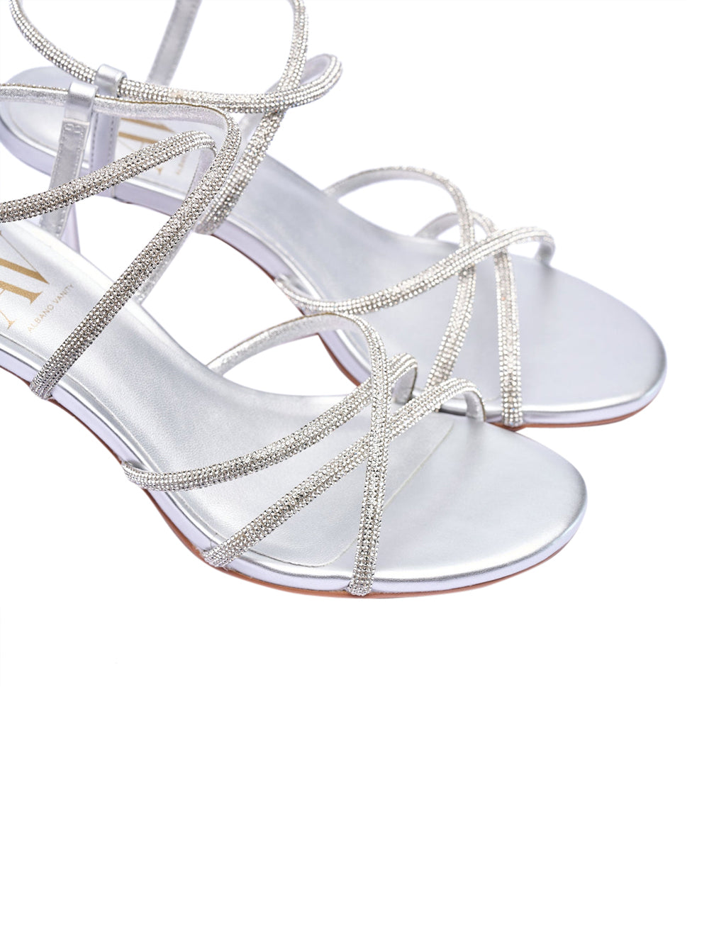 ALBANO VANITY Sandali con tacco Donna - Argento modello AV7032