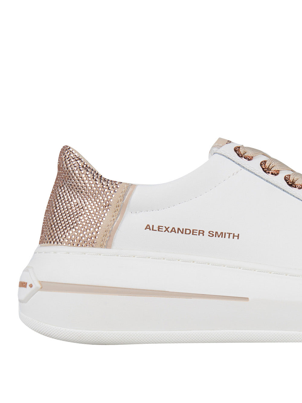 ALEXANDER SMITH Sneakers platform Donna - Bianco modello ASBDLSW1869