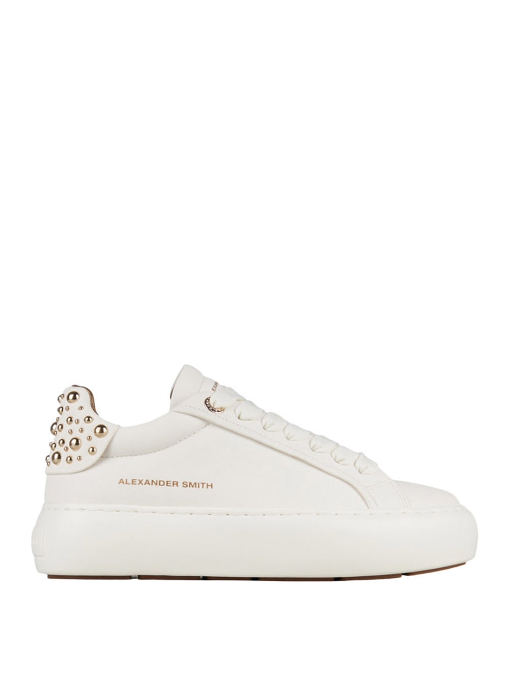 ALEXANDER SMITH Sneakers con borchie Donna - Bianco modello ASBDSOW3573
