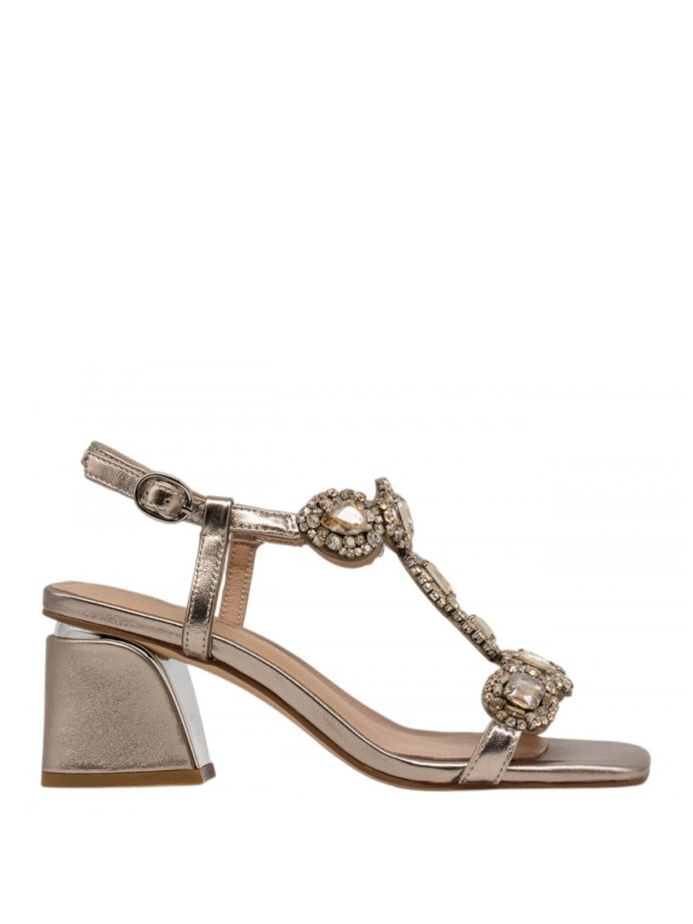 ALMA EN PENA Sandali con tacco Donna - Bronzo modello V263050