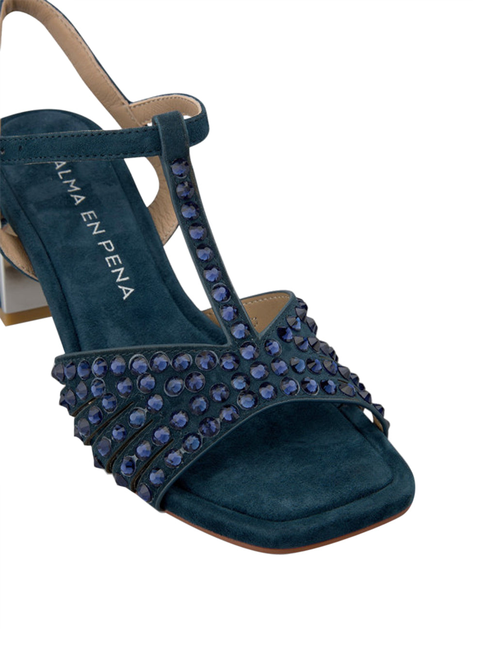 ALMA EN PENA Sandali con tacco Donna - Blu modello V263105