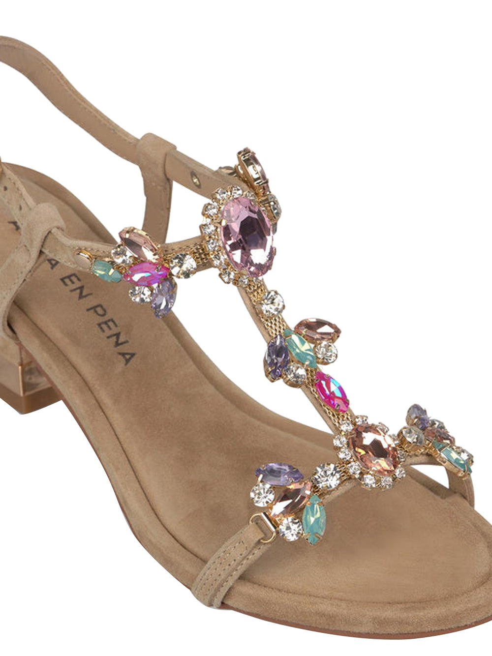 ALMA EN PENA Sandali con tacco Donna - Beige modello V264904