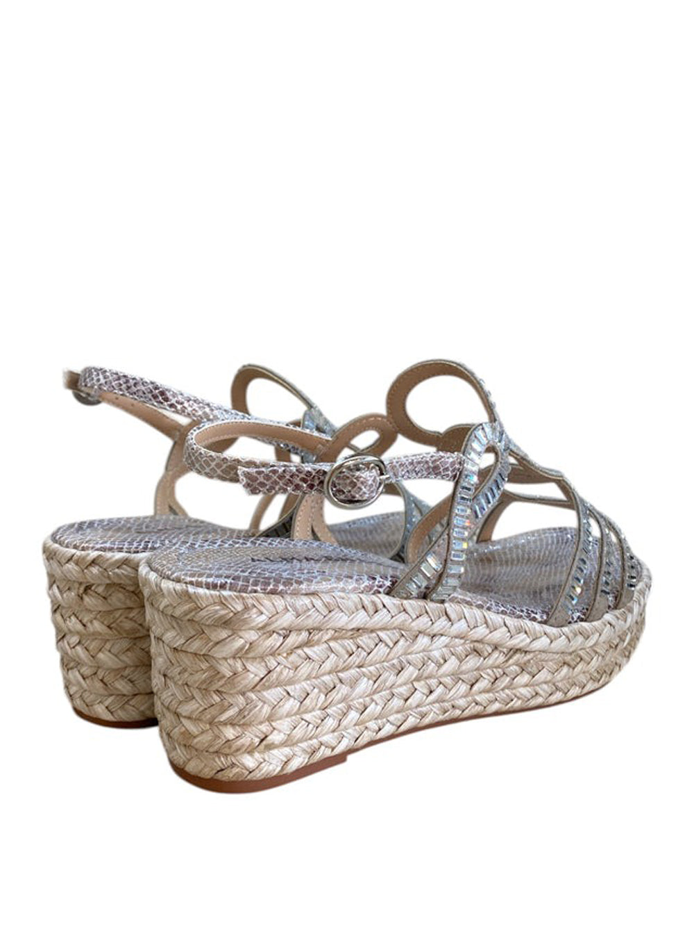 ALMA EN PENA Sandali con zeppa Donna - Beige modello V2650751