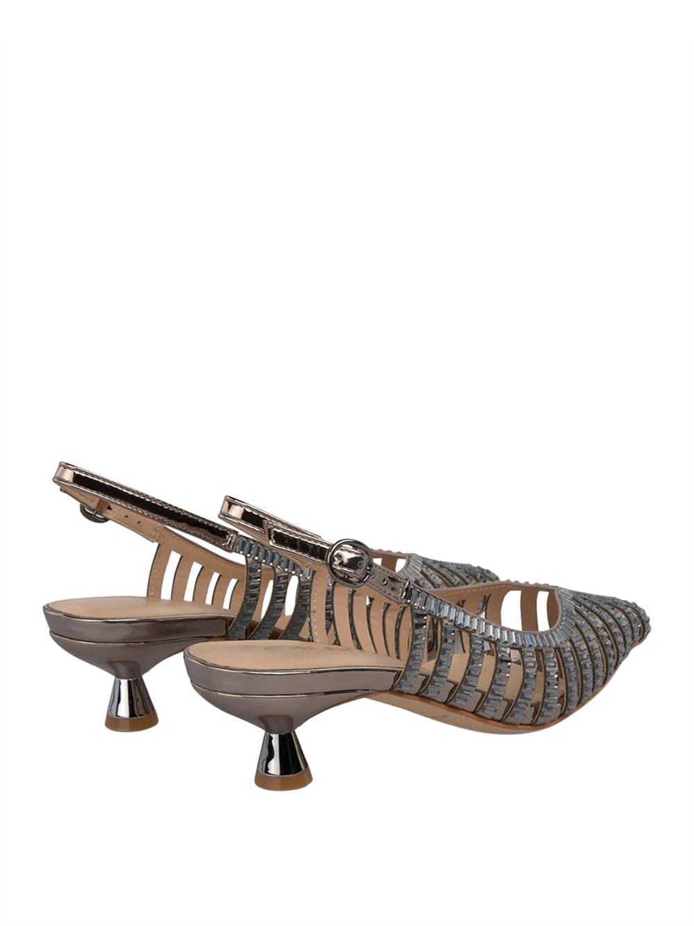 ALMA EN PENA Decollete sling back Donna - Beige modello V265200
