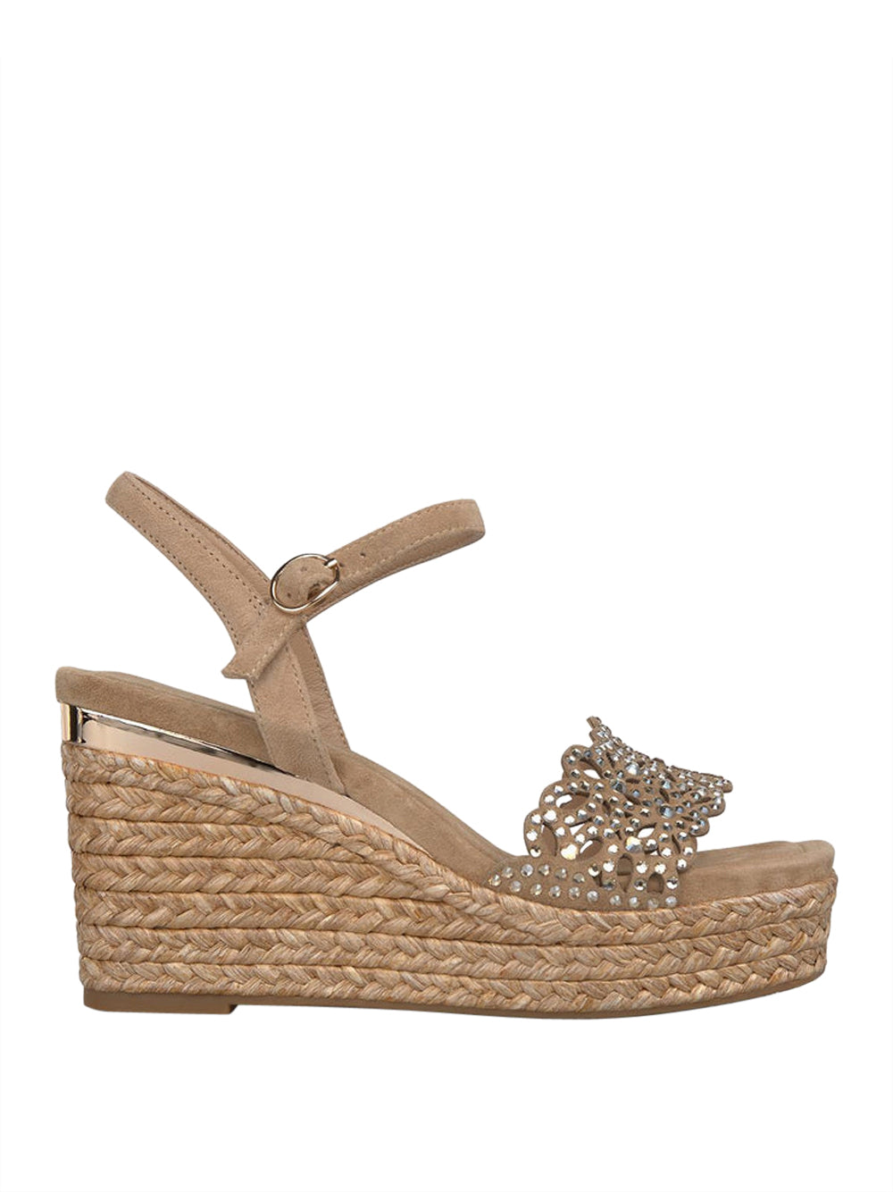ALMA EN PENA Sandali con zeppa Donna - Beige modello V265505