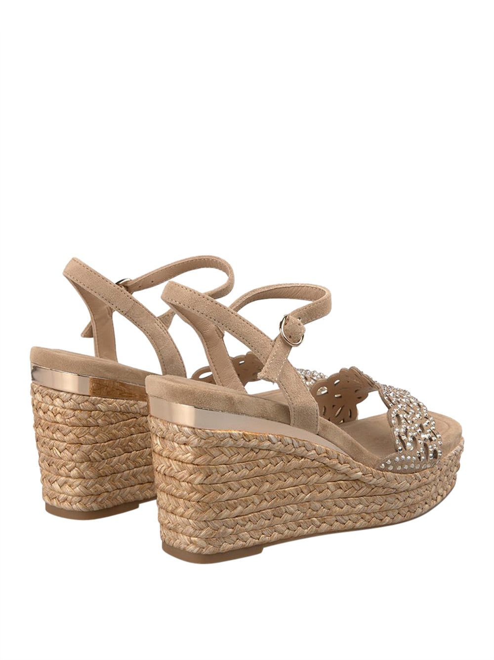 ALMA EN PENA Sandali con zeppa Donna - Beige modello V265505