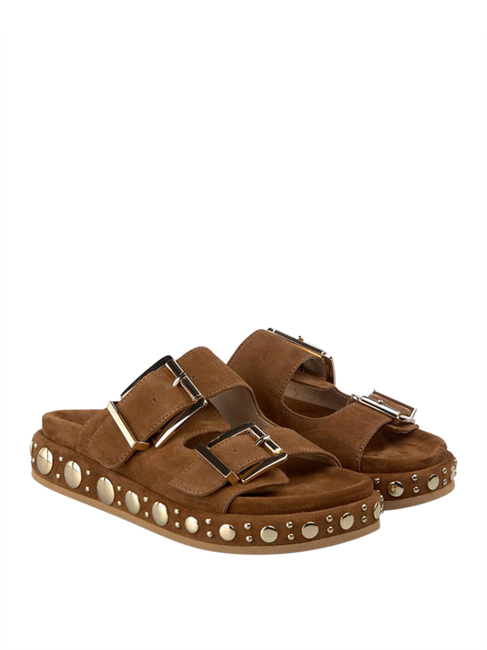 ALMA EN PENA Sandali slippers Donna - Cuoio modello V267202