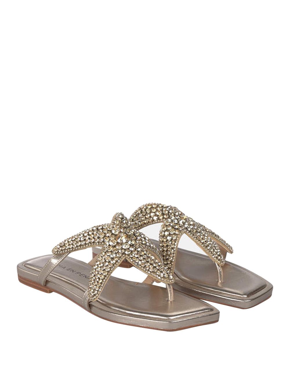ALMA EN PENA Sandali infradito Donna - Bronzo modello V268404