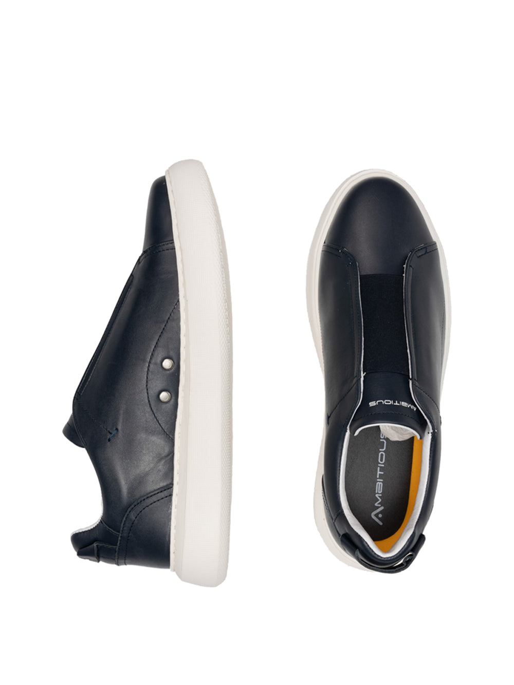 AMBITIOUS Sneakers slip-on Uomo - Blu modello 10441A