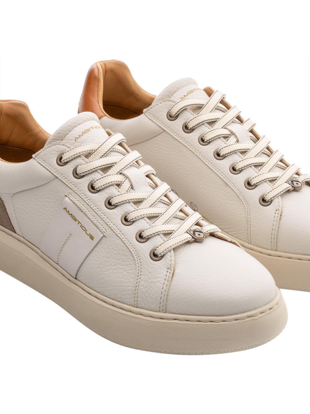 AMBITIOUS Sneakers Uomo - Beige modello 12455A