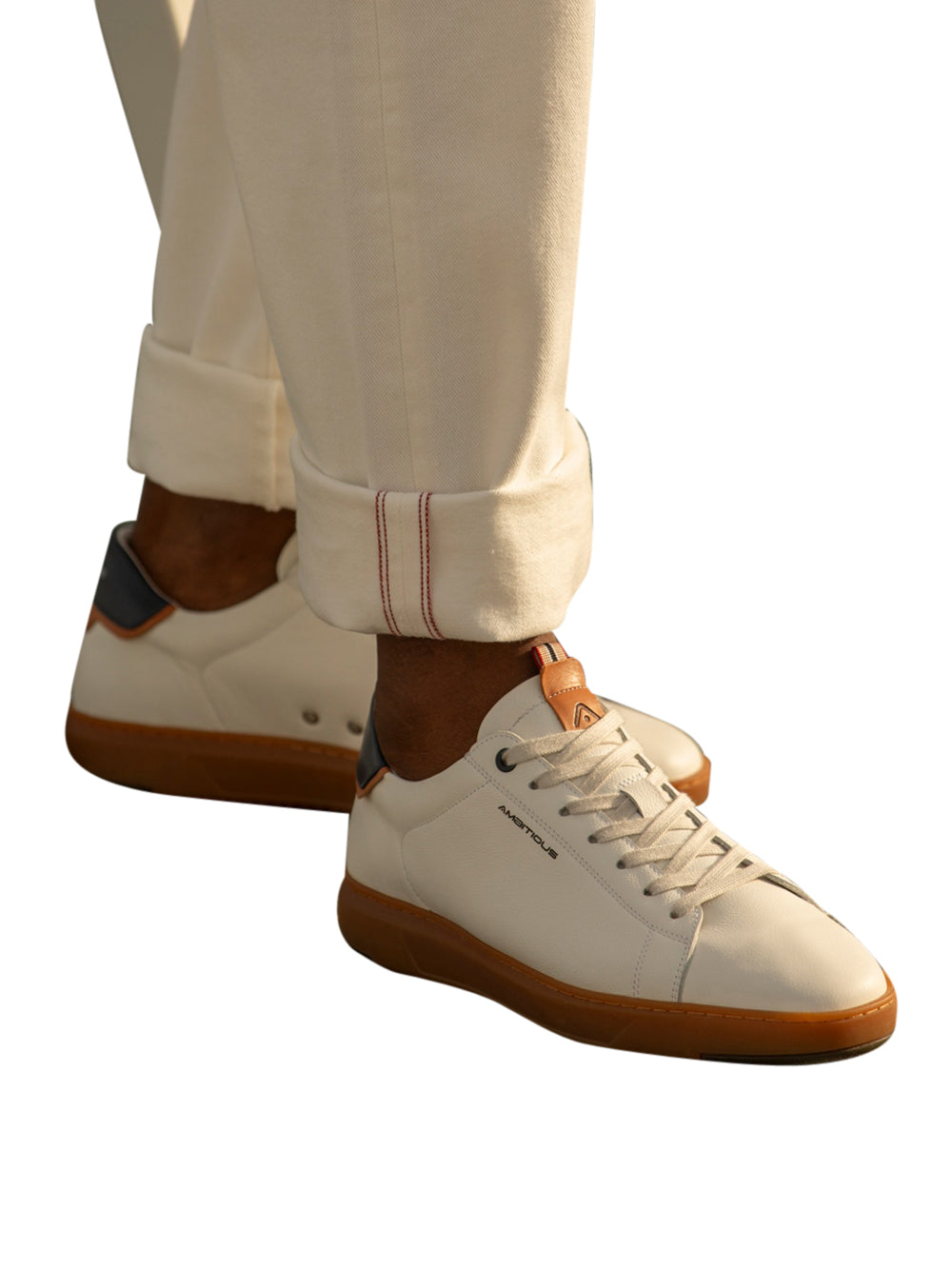 AMBITIOUS Sneakers Uomo - Bianco modello 13672G