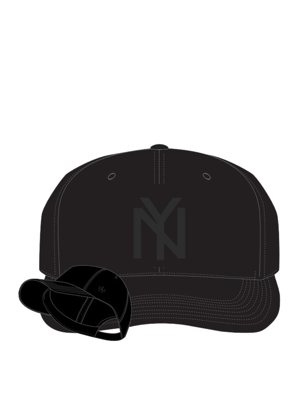 AMERICAN NEEDLE Cappello Uomo - Nero modello SMU674CNY