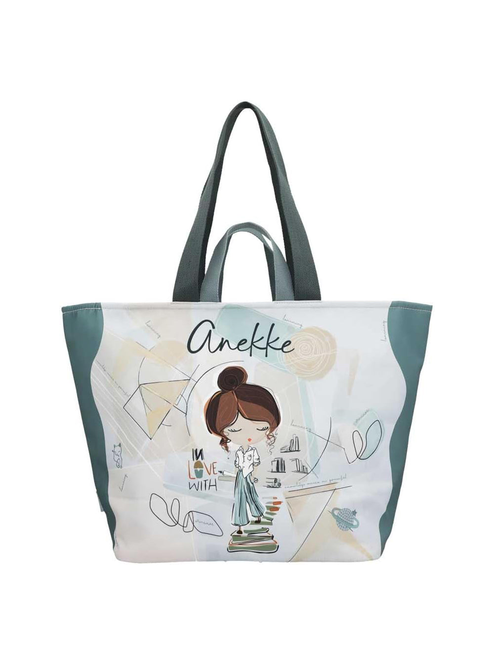 ANEKKE Borsa Shopping Donna - Fantasia modello 42484