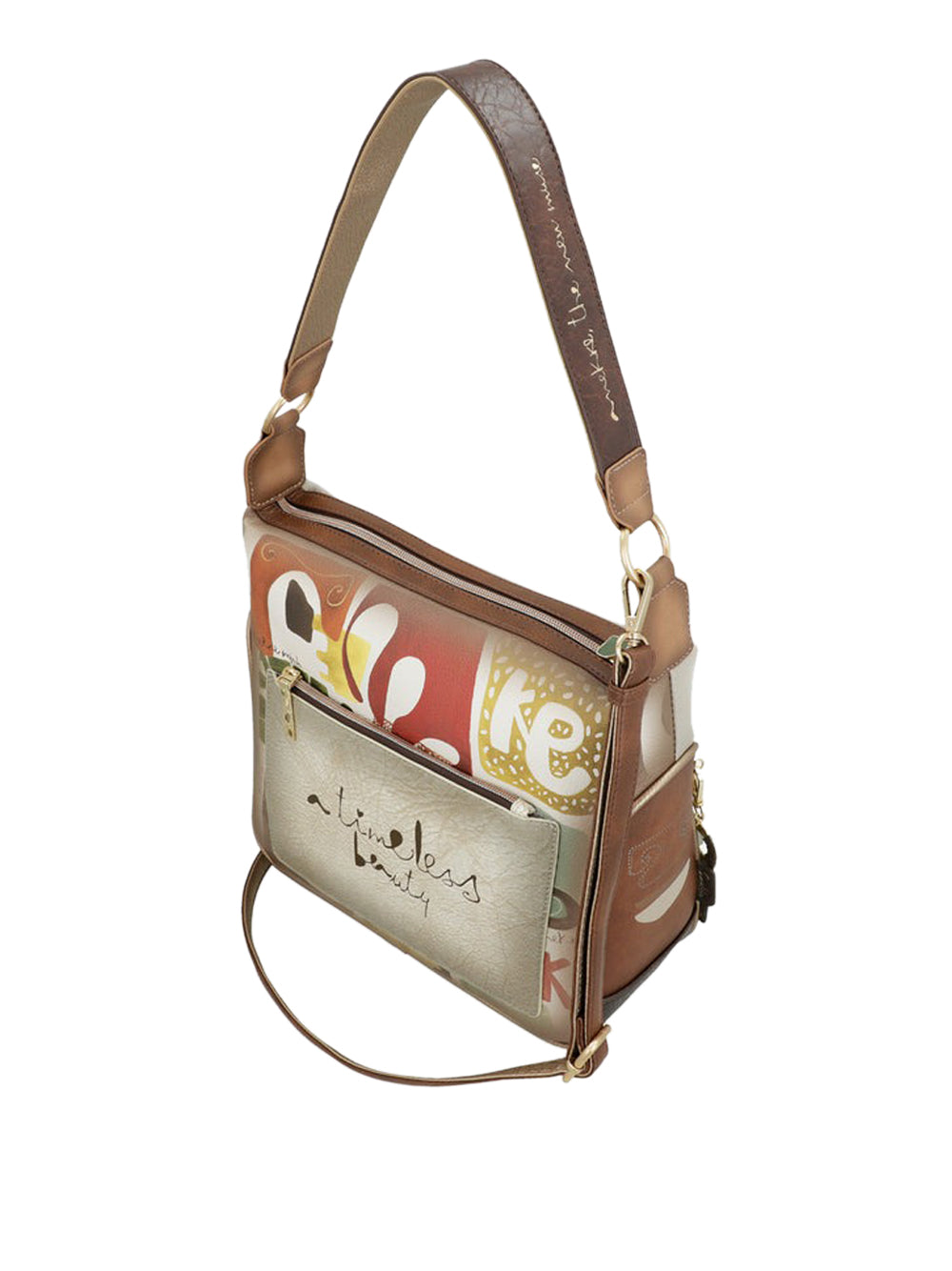 ANEKKE Borsa a Spalla Donna - Beige modello 42702