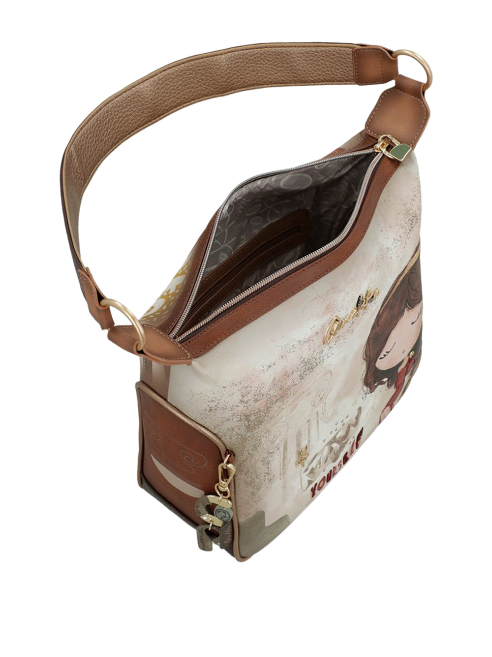 ANEKKE Borsa a Spalla Donna - Beige modello 42702