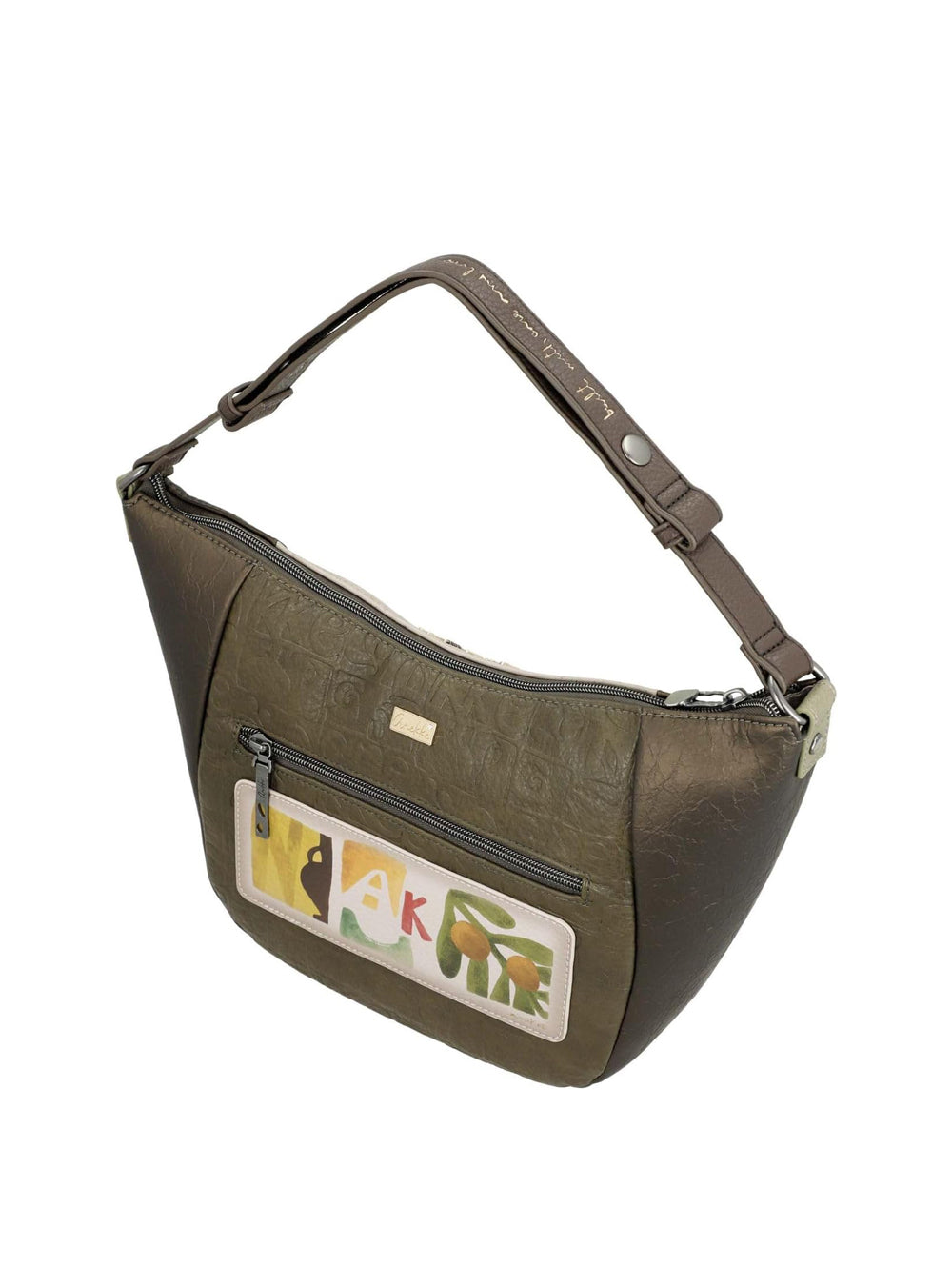 ANEKKE Borsa a Spalla Donna - Marrone modello 42702