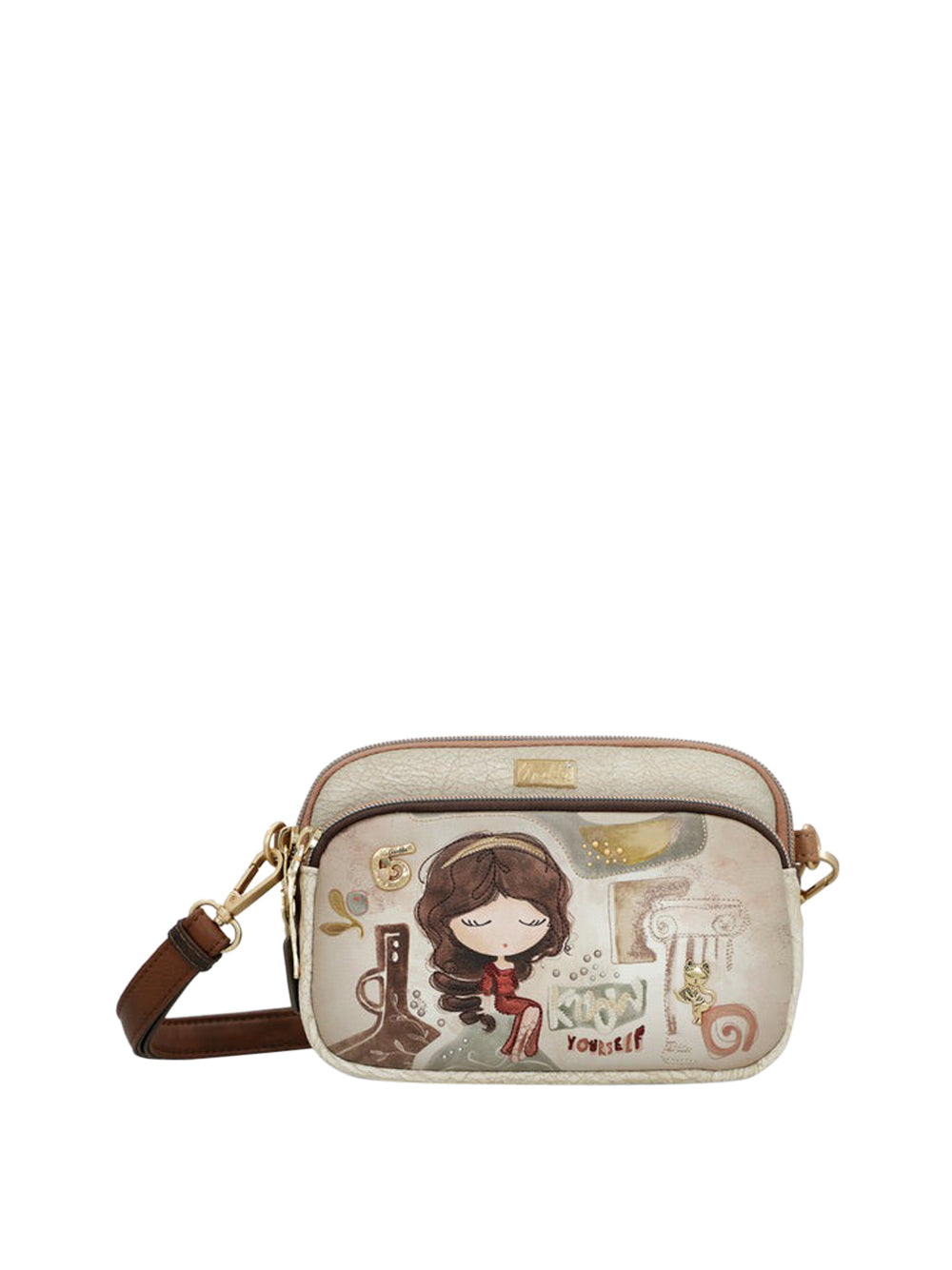 ANEKKE Borsa a Tracolla Donna - Beige modello 42703