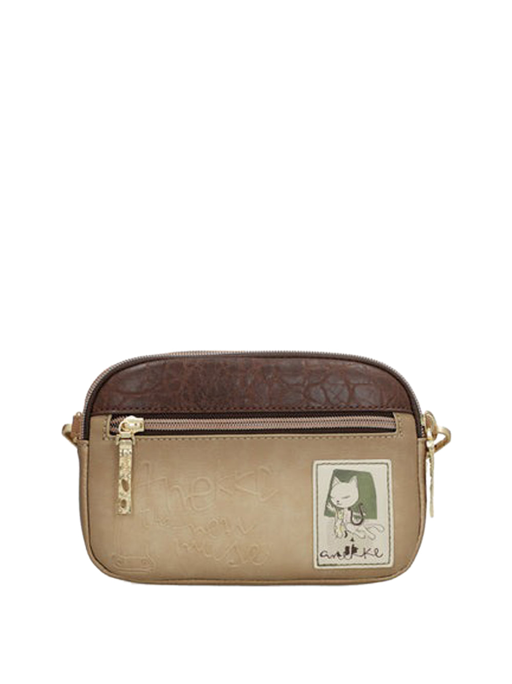 ANEKKE Borsa a Tracolla Donna - Beige modello 42703