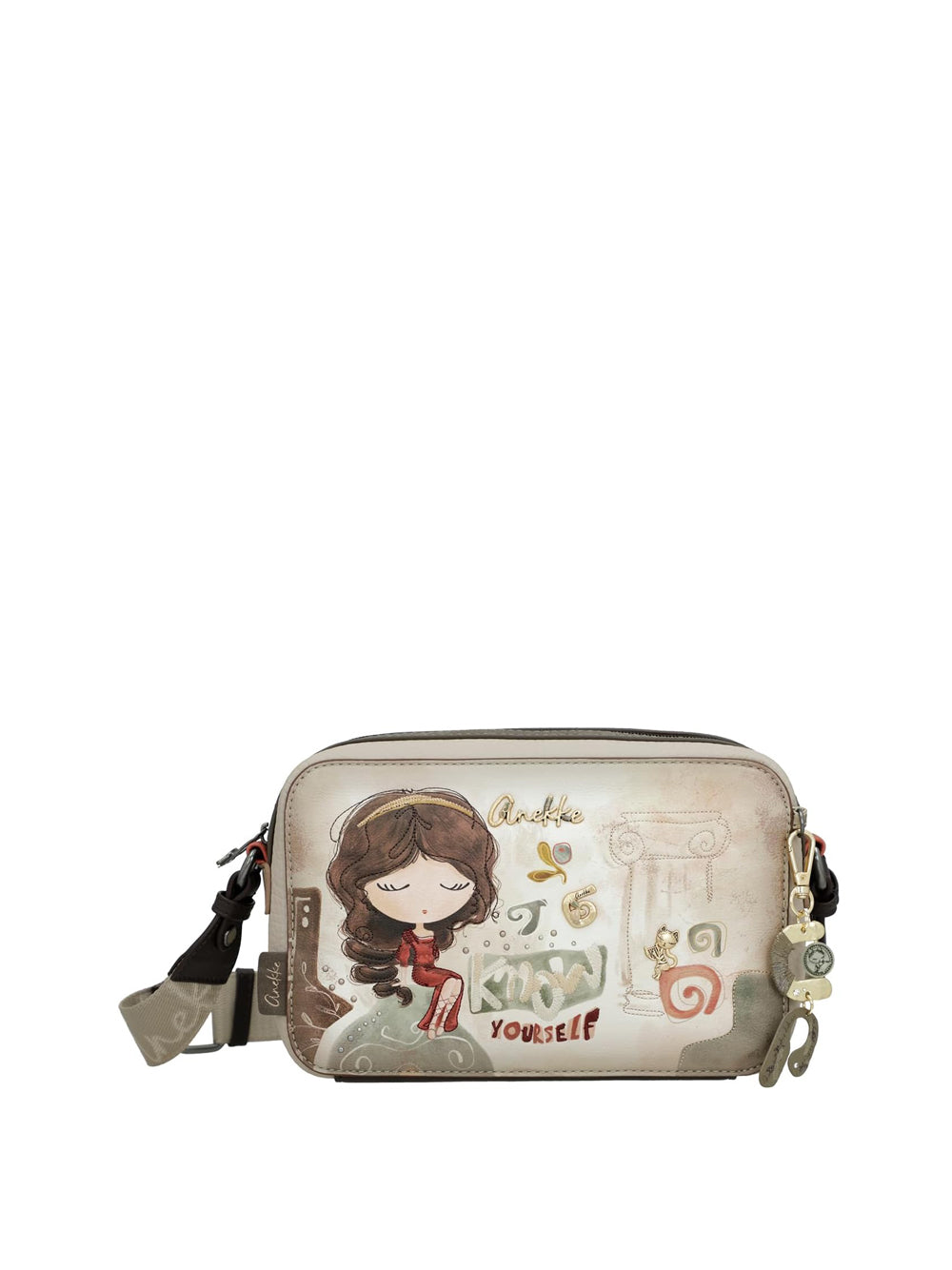 ANEKKE Borsa a Tracolla Donna - Beige modello 42703