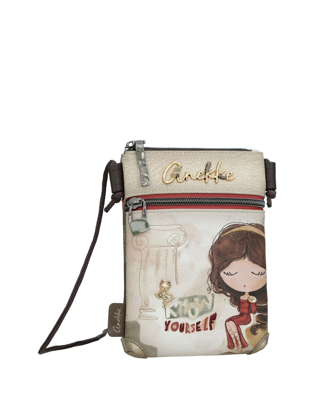 ANEKKE Borsa a Tracolla Donna - Beige modello 42703