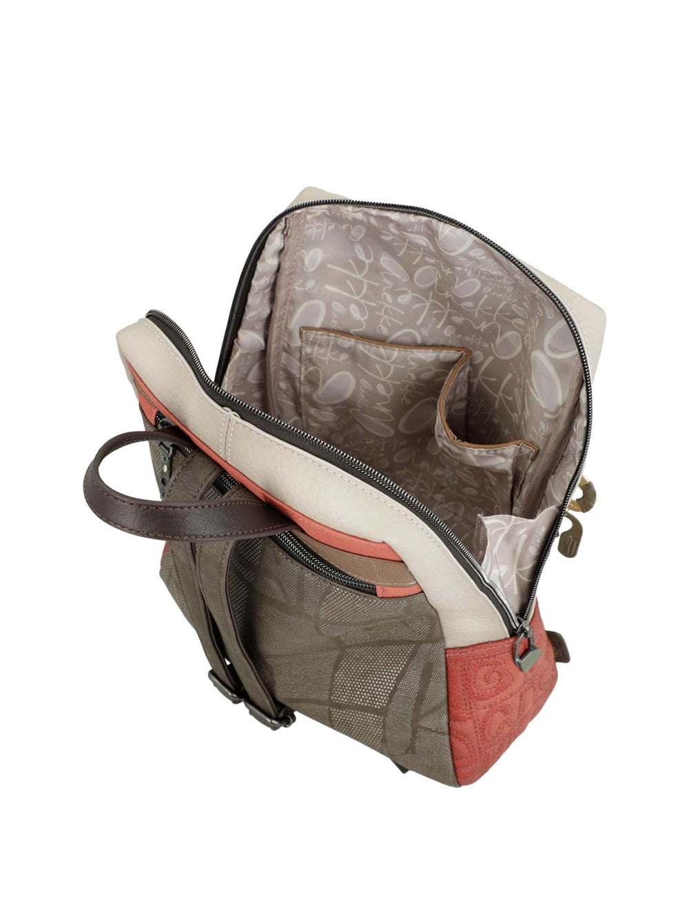 ANEKKE Borsa a Zainetto Donna - Beige modello 42705