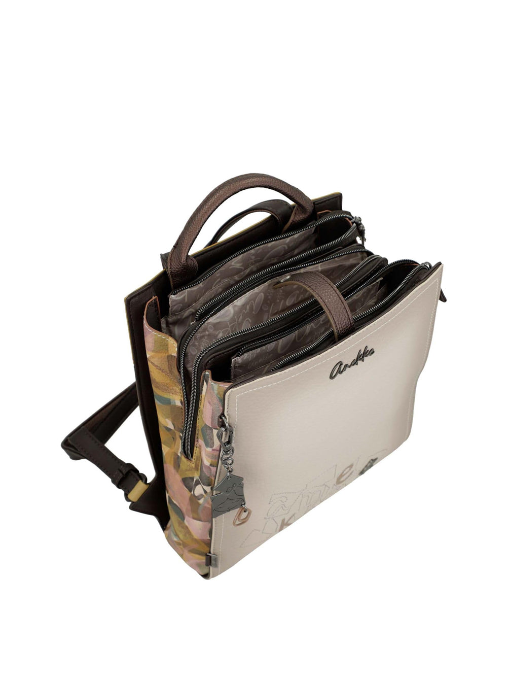ANEKKE Borsa a Zainetto Donna - Beige modello 42725