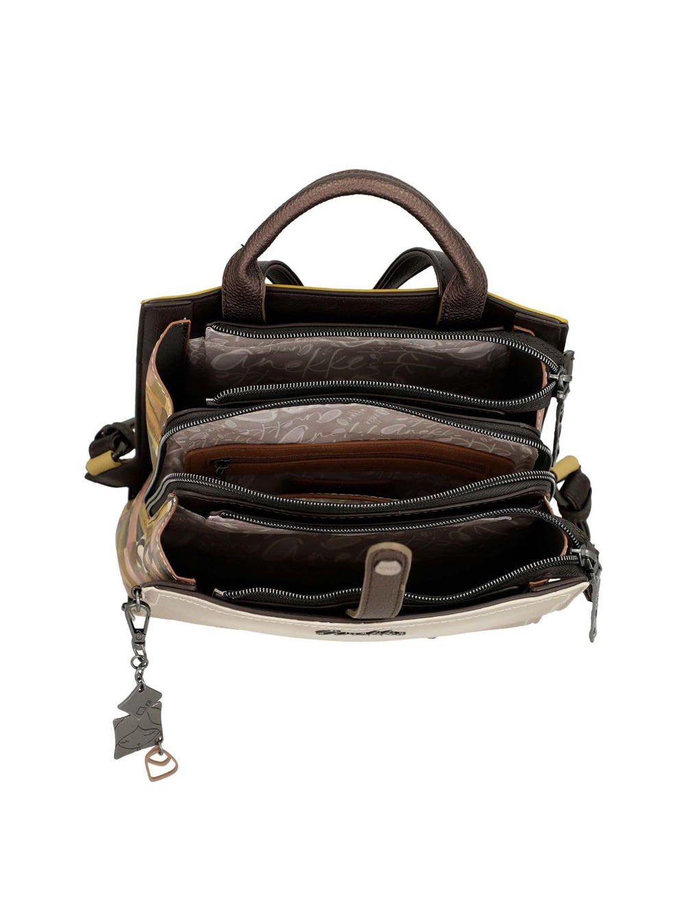 ANEKKE Borsa a Zainetto Donna - Beige modello 42725
