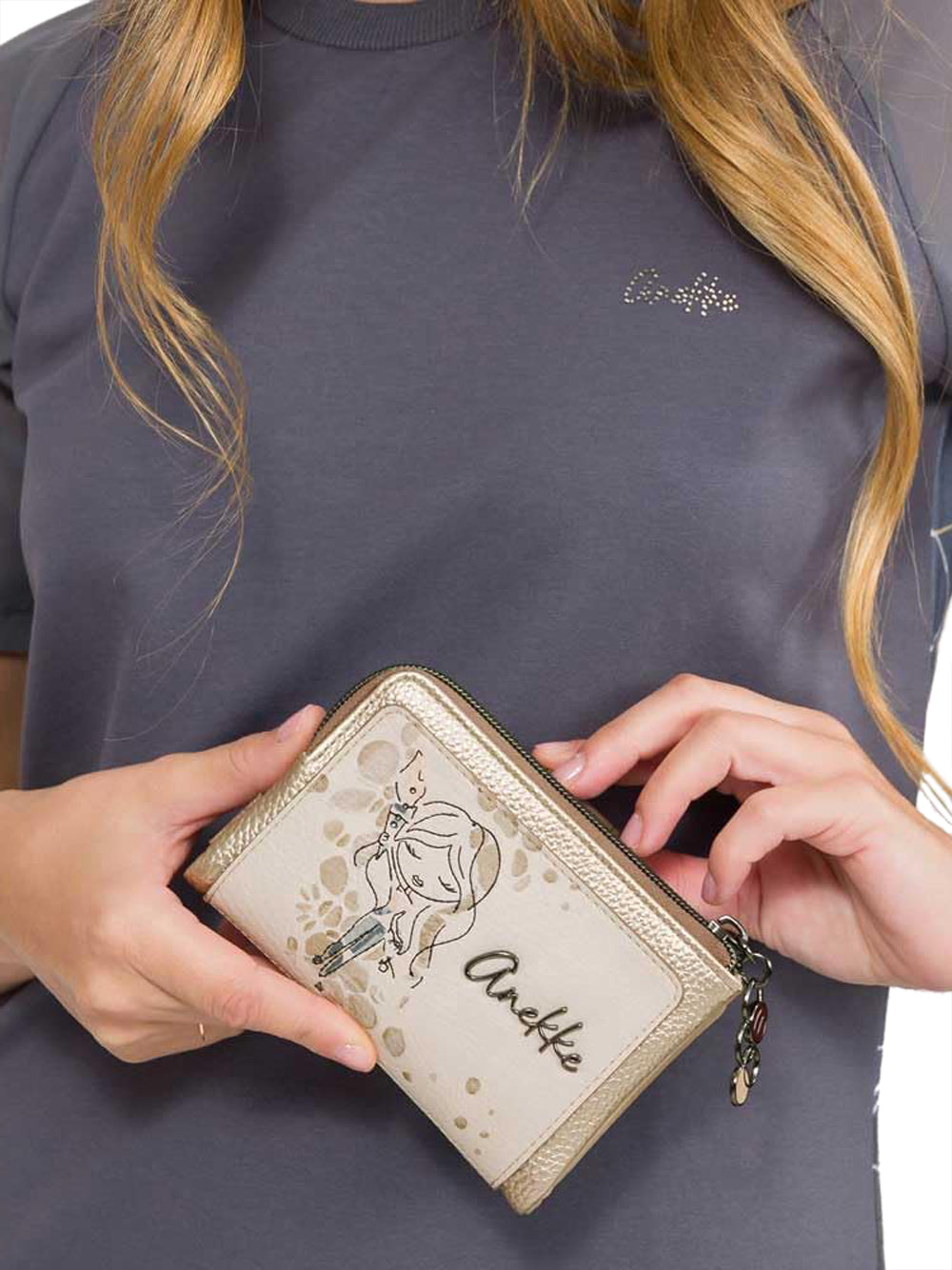 ANEKKE Portafoglio Donna - Fantasia modello 42749