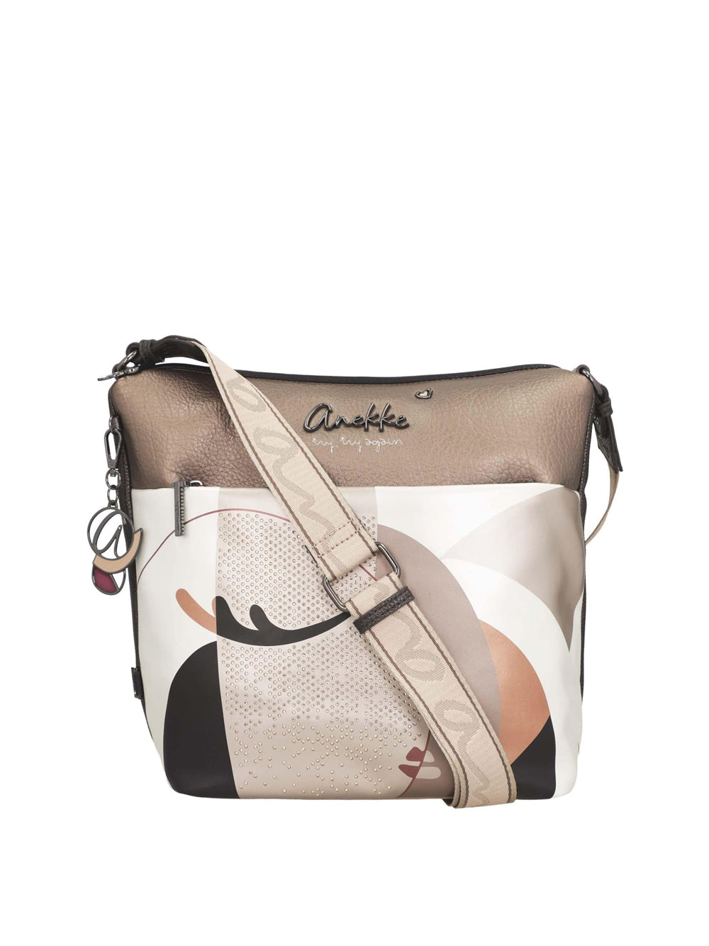 ANEKKE Borsa a Tracolla Donna - Beige modello 42753