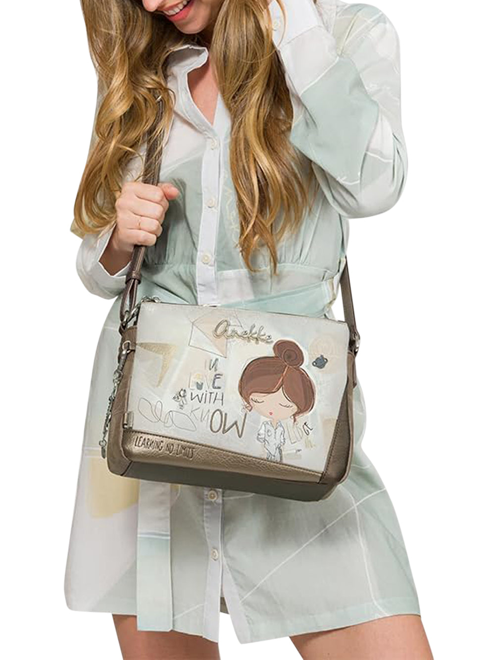 ANEKKE Borsa a Tracolla Donna - Fantasia modello 42803